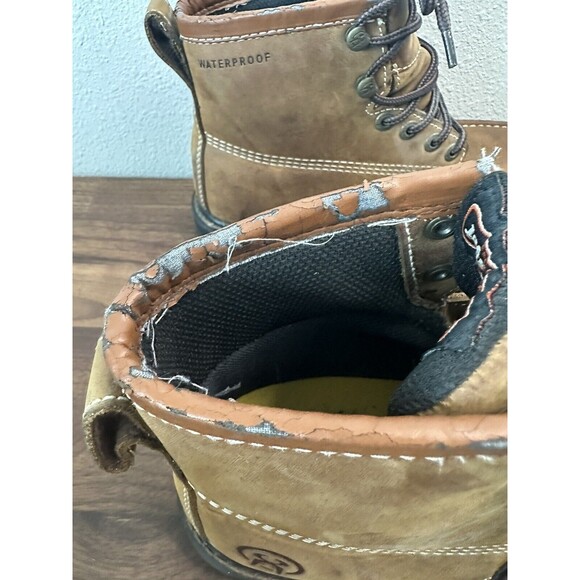 Jesse James Industrial Workwear Boots 2554559  Leather Men’s Size 7.5 Waterproof